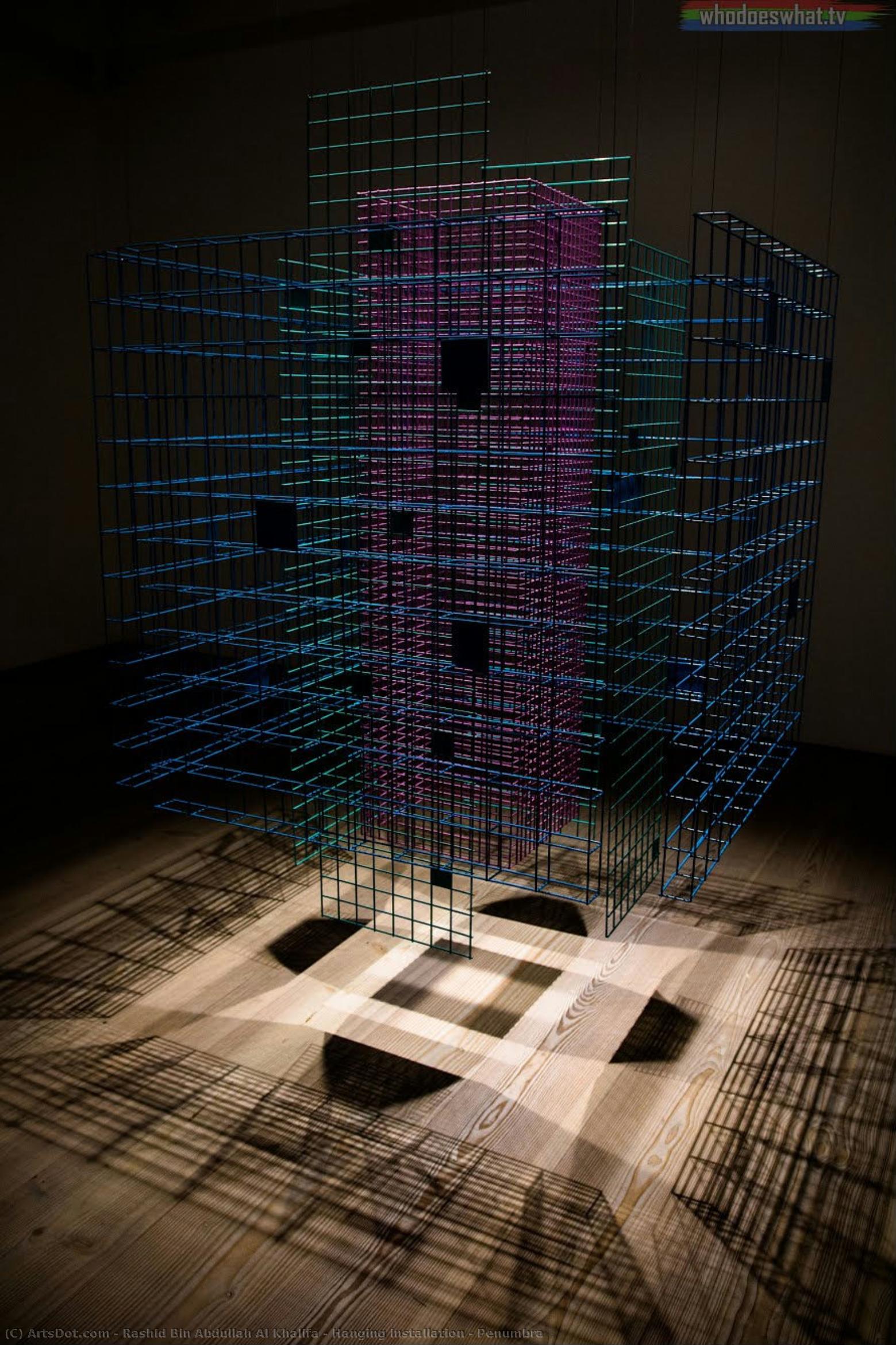 Hanging Installation - Penumbra — Rashid Bin Abdullah Al Khalifa