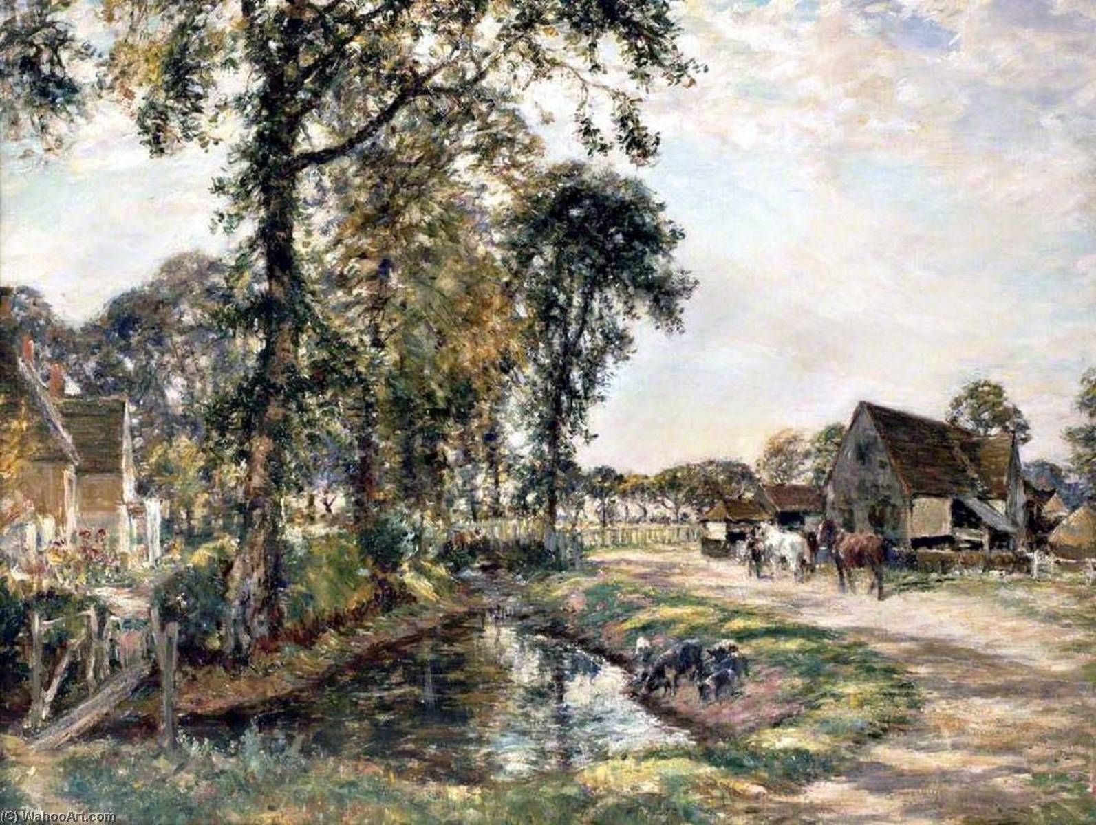 The Manor Farm — William Mark Fisher