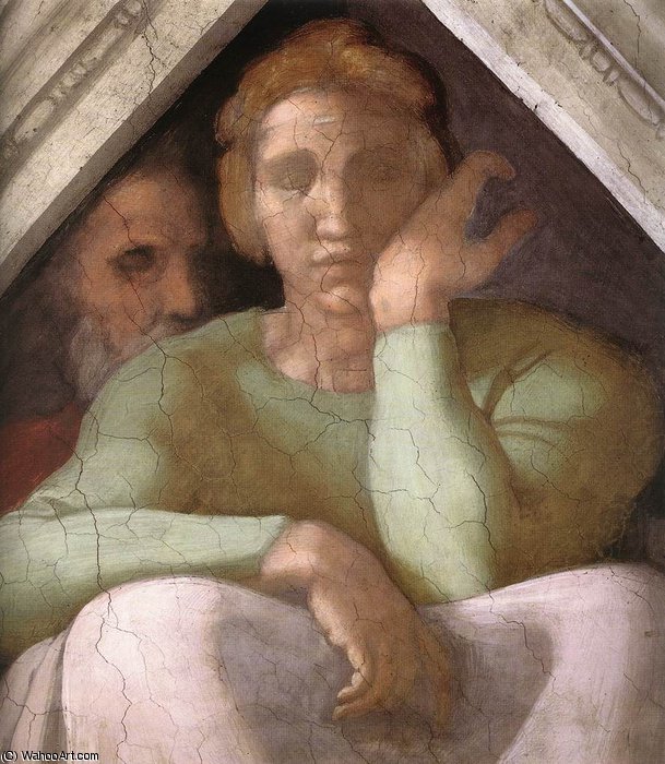 Die Vorfahren Christi (detail) — Michelangelo Buonarroti