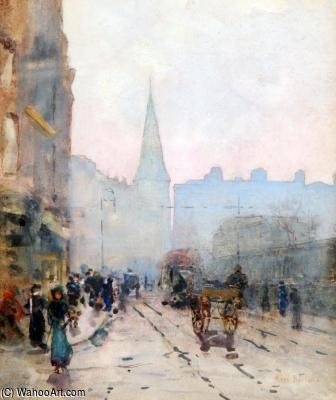 View Of St Andrews Church From Lower Dawson St, Dublin — Rose Maynard Barton