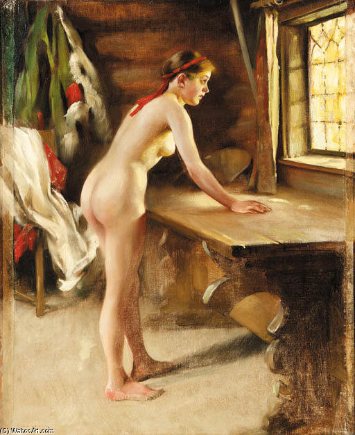 The Morning Sun (i Know This Works ''august Wilhelm Nikolaus Hagborg'') — Bruno Andreas Liljefors