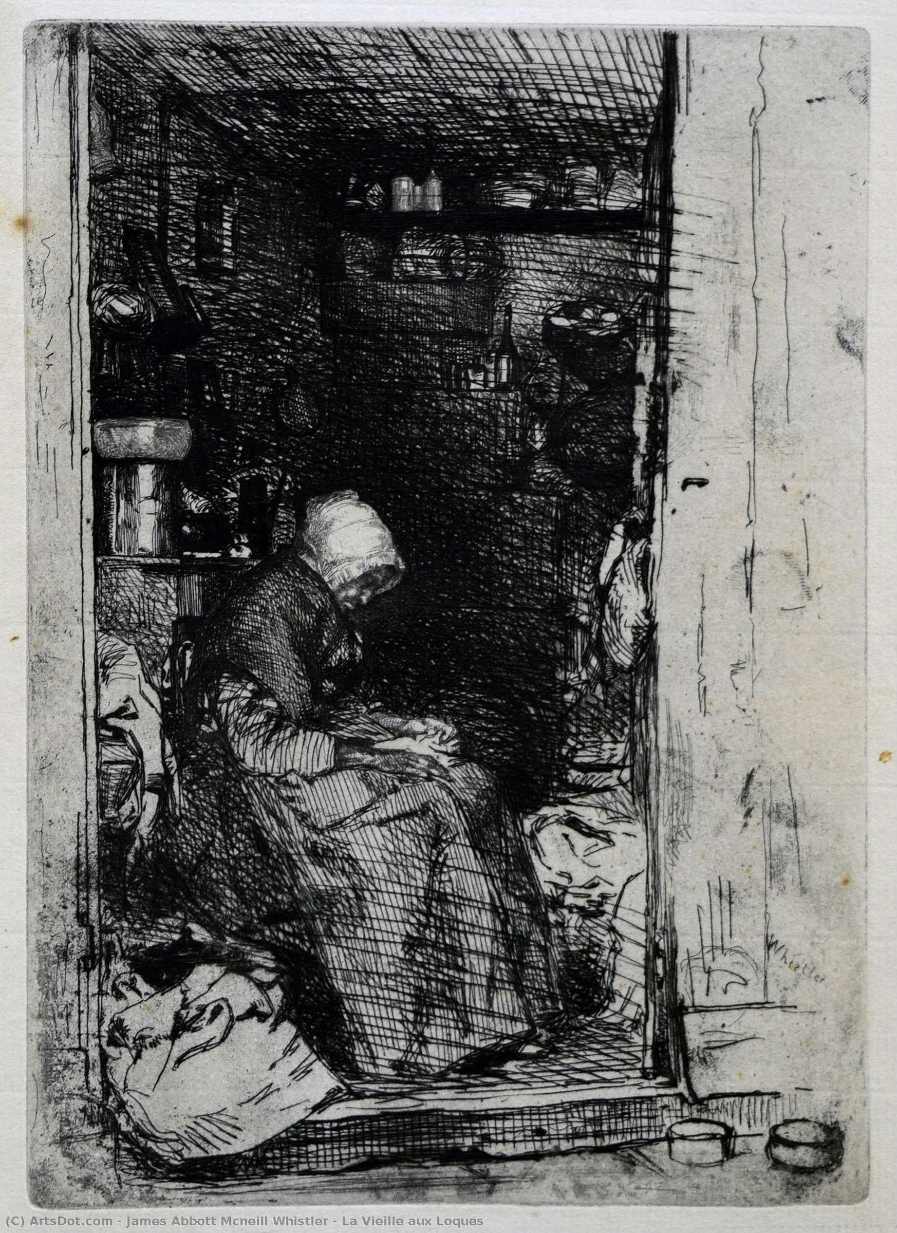 La Vieille Aux Loques — James Abbott Mcneill Whistler