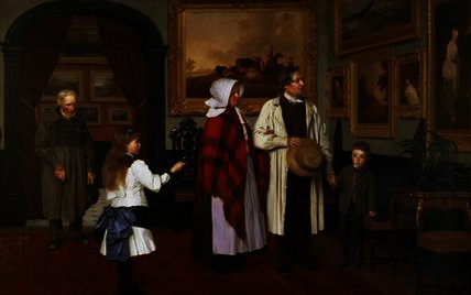 The Picture Gallery At The Hall — James Hayllar