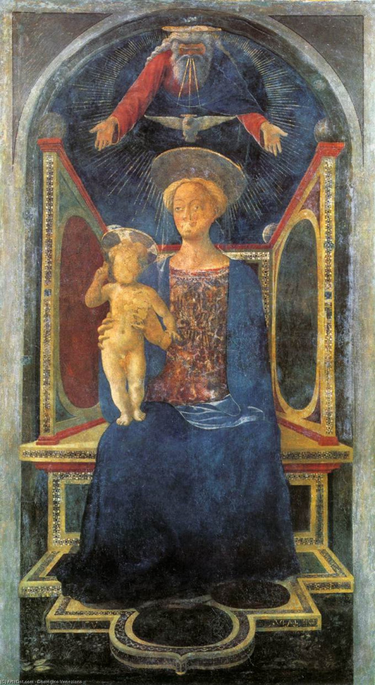 Madonna And Child — Domeniko Veneziano