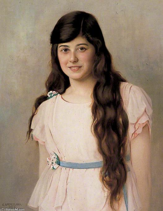 A Dark Beauty — Charles Spencelayh