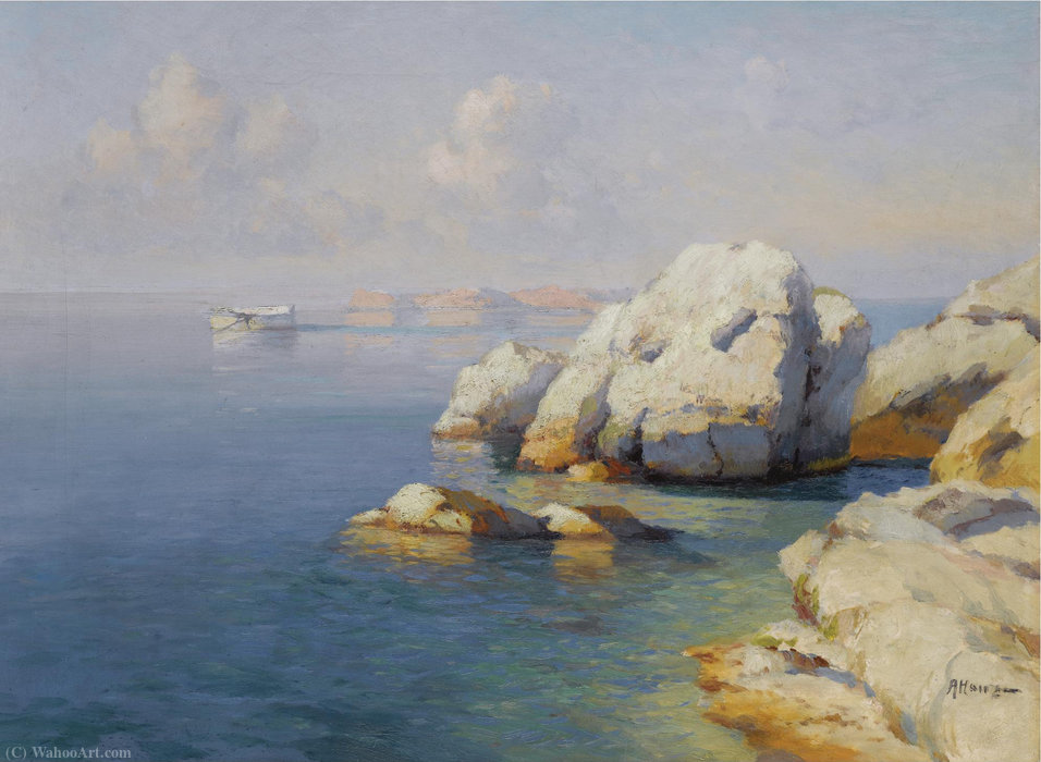Rocky Shore — Aleksei Vasilievich Hanzen