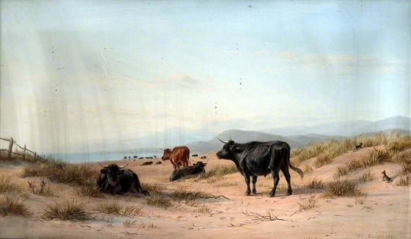 Cattle And Landscape — William Luker