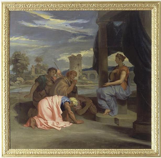 Io Adoree Sous Le Nom D'isis Par Les Phrygiens — François Verdier