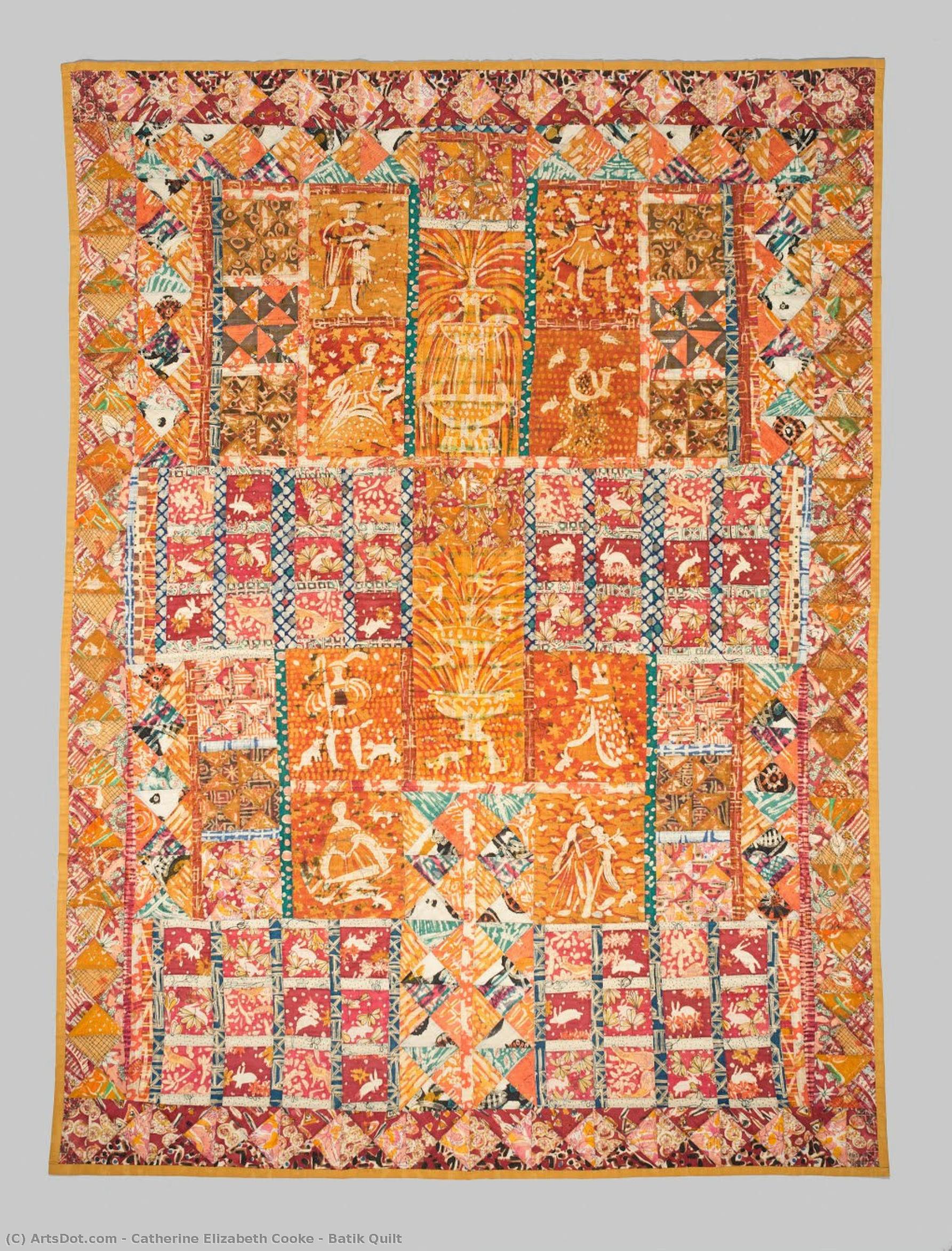 Batik Quilt — Catherine Elizabeth Cooke