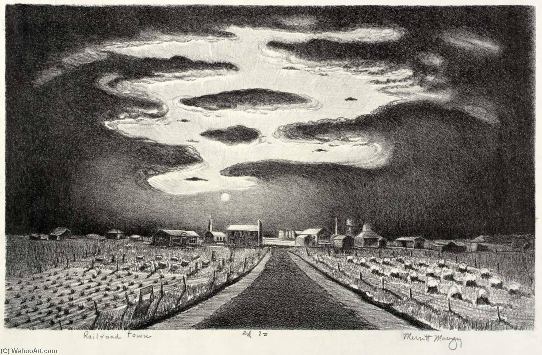 Railroad Town — Merritt Mauzey