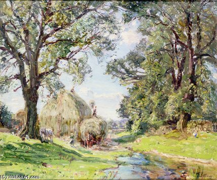 Surrey Landscape — Edmund George Warren