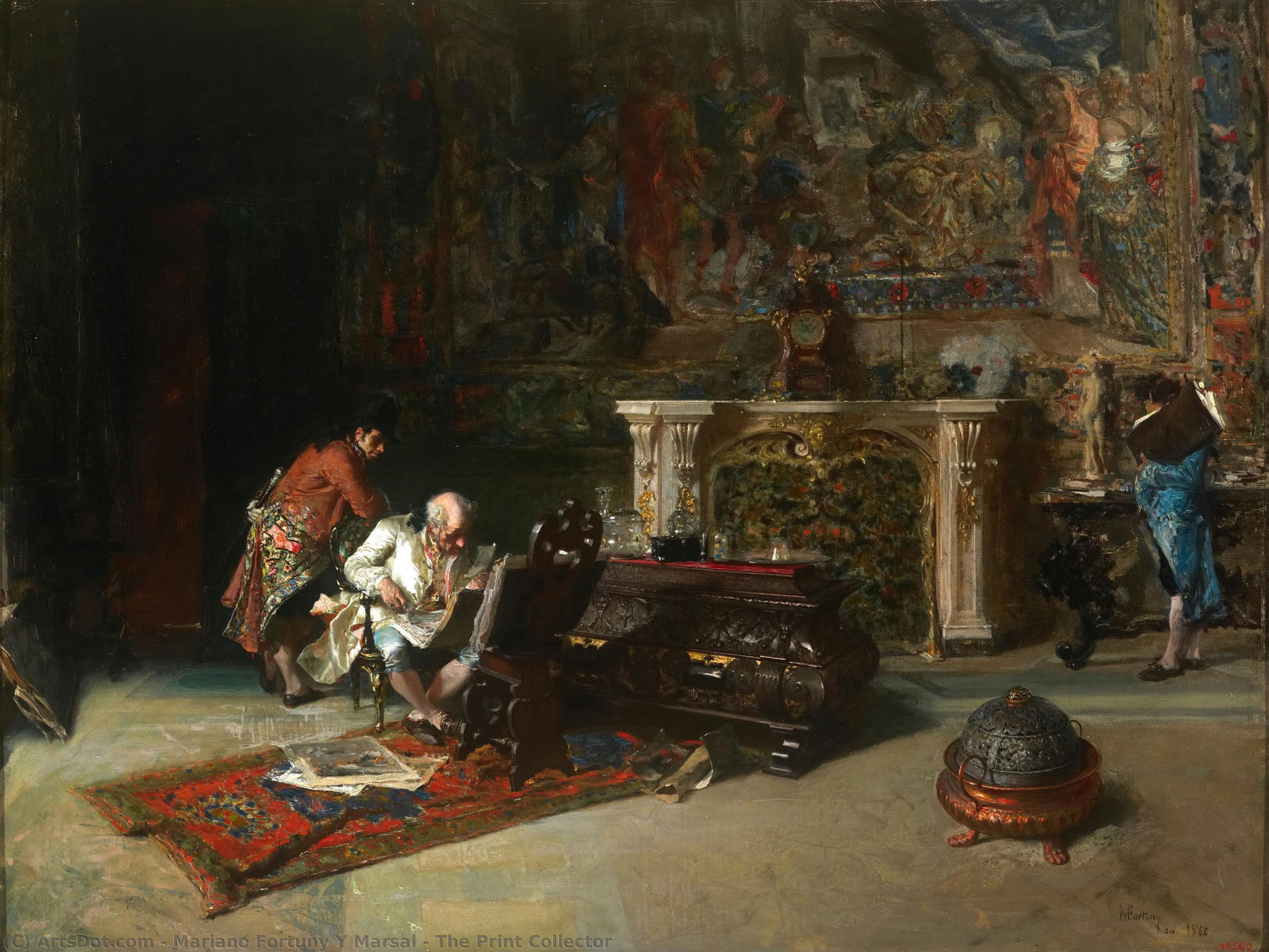 The Print Collector — Mariano Fortuny Y Marsal