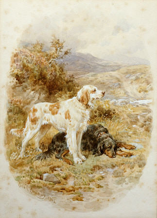 An English And A Gordon Setter — Basil Bradley