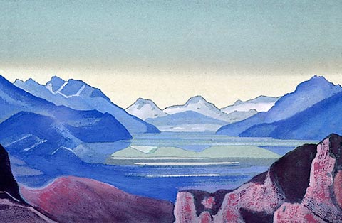 Lake In The Mountains — Nicholas Roerich
