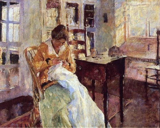 The Dress Maker — Charles Webster Hawthorne