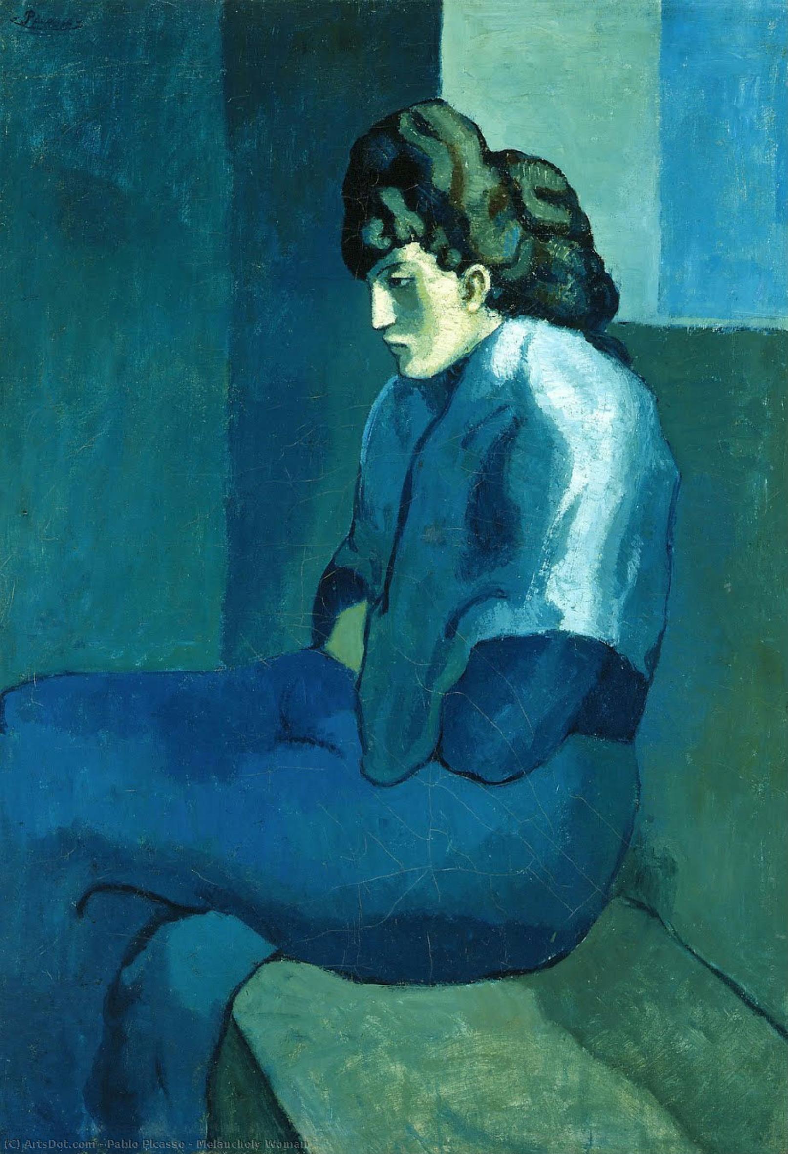 Melancholy Woman — Pablo Picasso