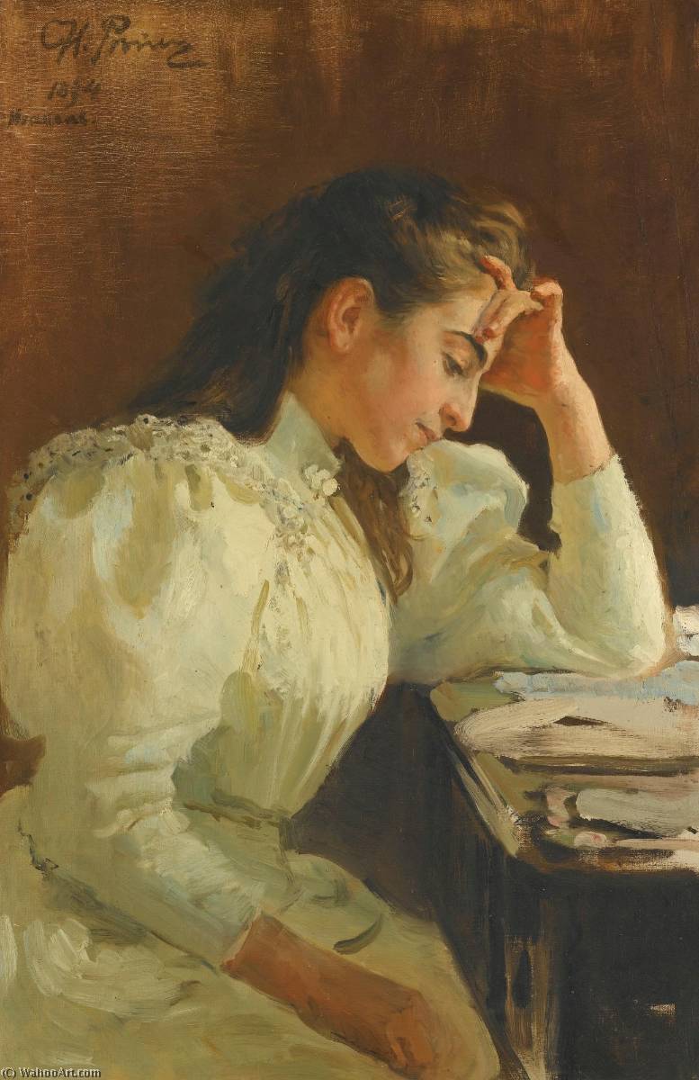 Portrait Of A Neapolitan Girl — イリヤ・エフモヴィチ・レピン