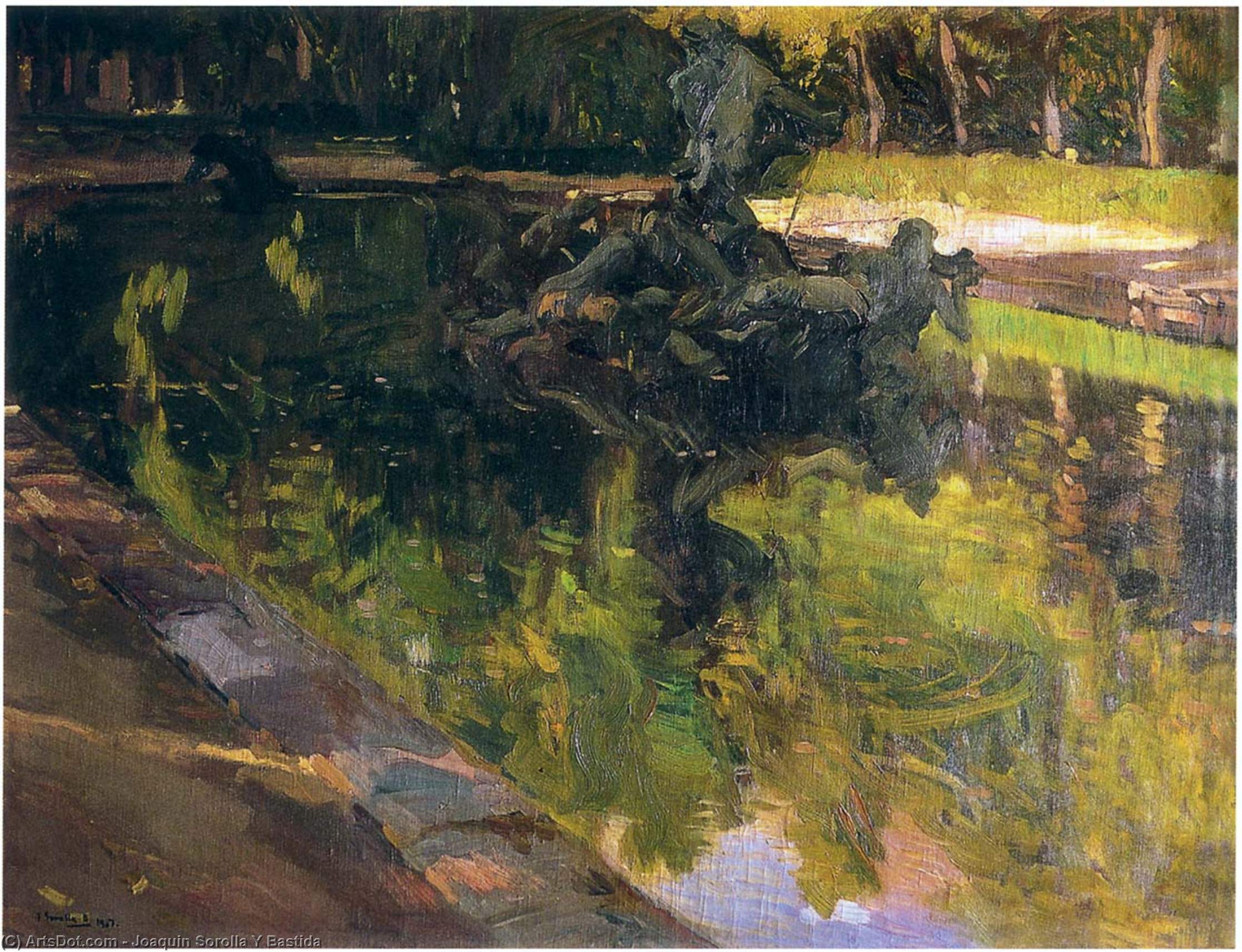 Fountain Of Neptune, La Granja — Joaquín Sorolla Y Bastida