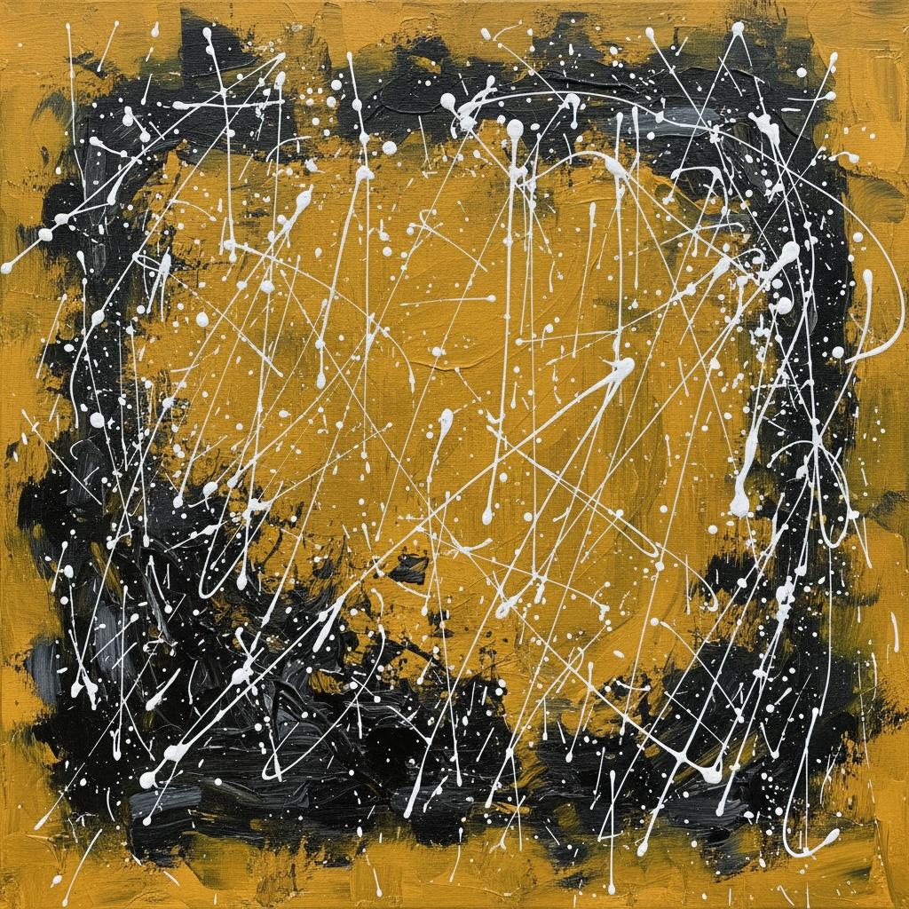 Ethereal White Filaments Trapped Within A Primordial Field Of Gold And Shadow — Laurent Lefèvre