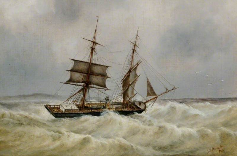 The Wreck Of The 'clap Kyrre', North Bay — John Taylor Allerston