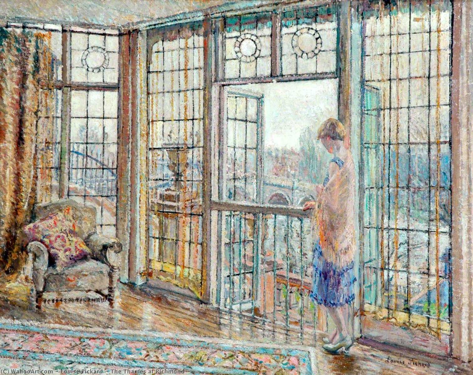 The Thames At Richmond — Louise Pickard