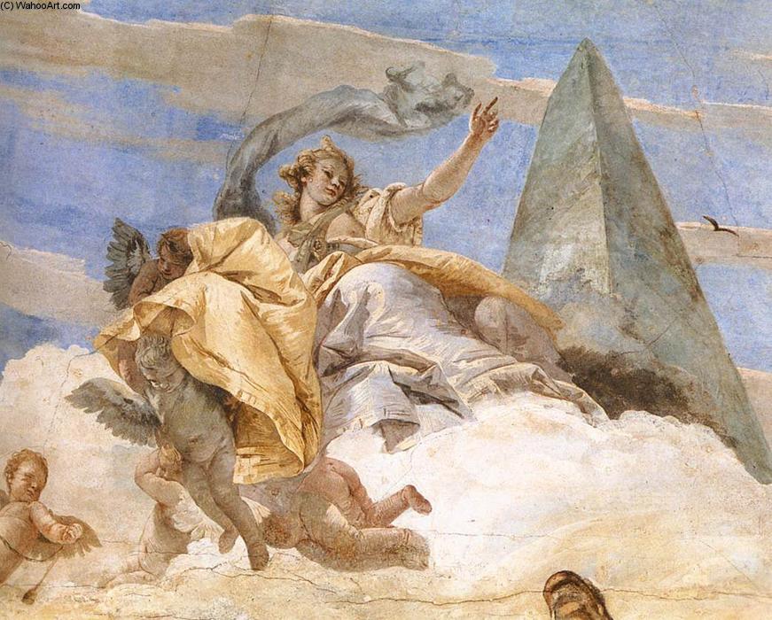 Bellerophon On Pegasus (detail) — Giambattista Tiepolo