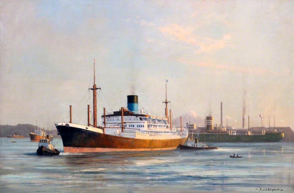 'perseus' And 'mount Fuji' — David Shepherd