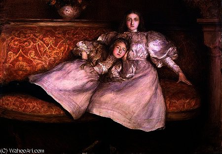 The Daughters Of Baron Von Erlanger — Sir Hubert Von Herkomer