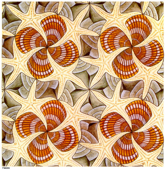 And Starfish — Maurits Cornelis Escher