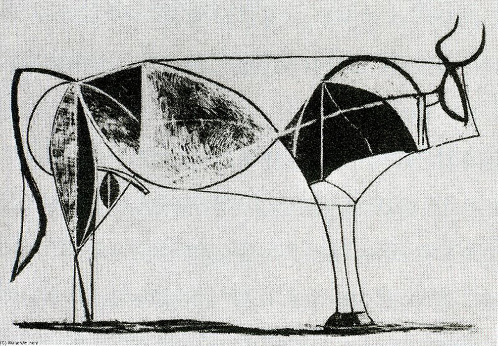 Bull (plate Vii) — Пабло Пикассо