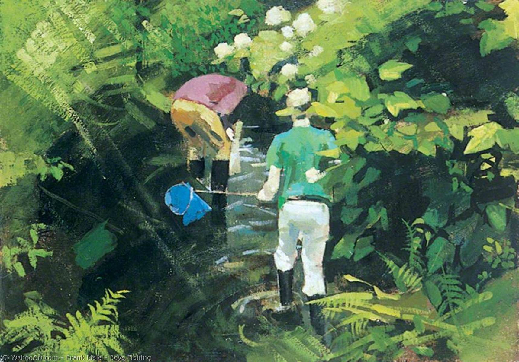 Boys Fishing — Фрэнк Лисли
