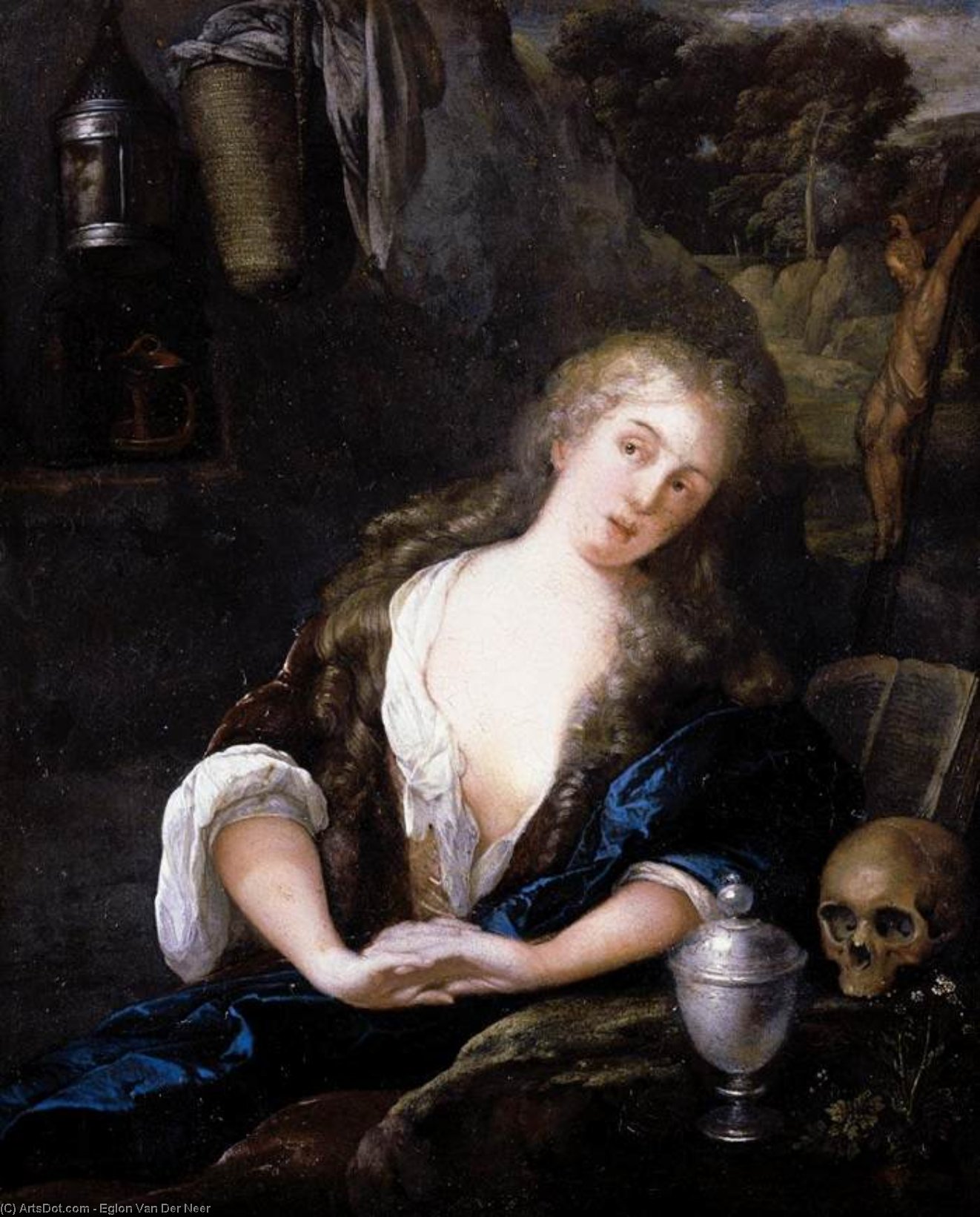 The Penitent Magdalene — Eglon Hendrik Van Der Neer