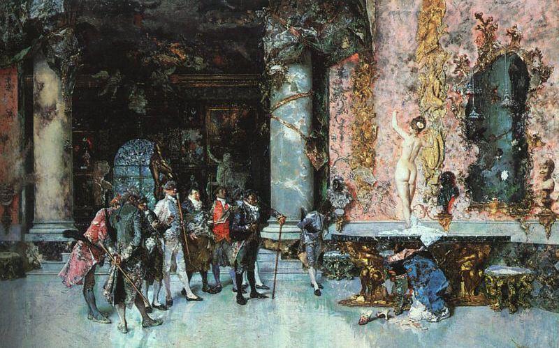 The Choice Of A Model — Mariano Fortuny