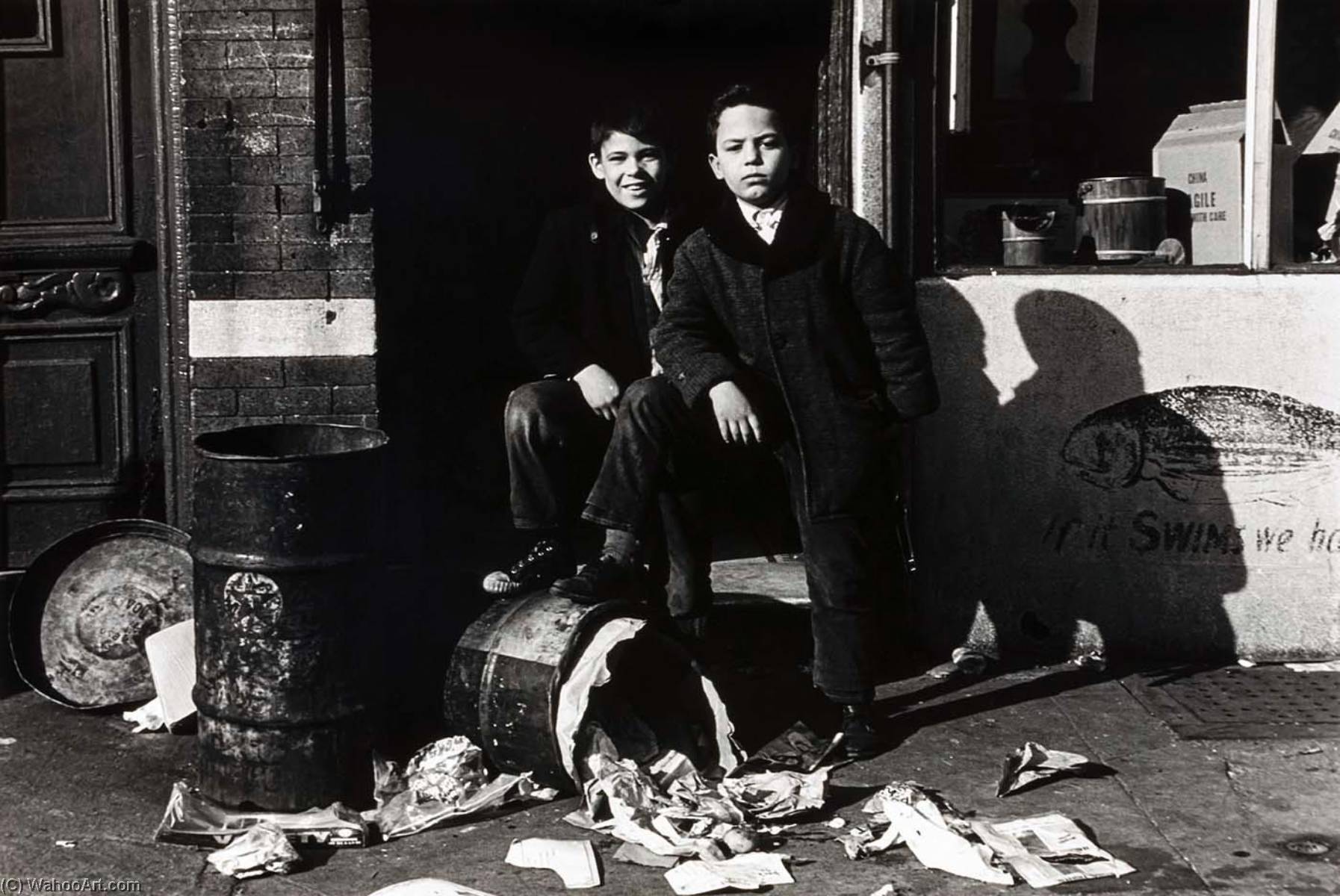 Untitled (two Boys, East New York) — Frank Espada