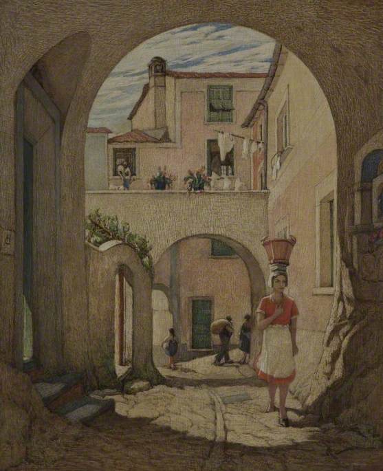The Village Street — Helen Lavinia Cochrane