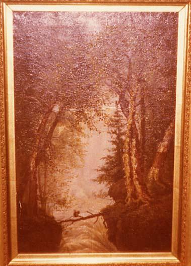 (woodland Stream), (painting) — Mary E Powell