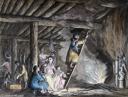 Interior Of A Yurt In Kamchatka — Gallo Gallina