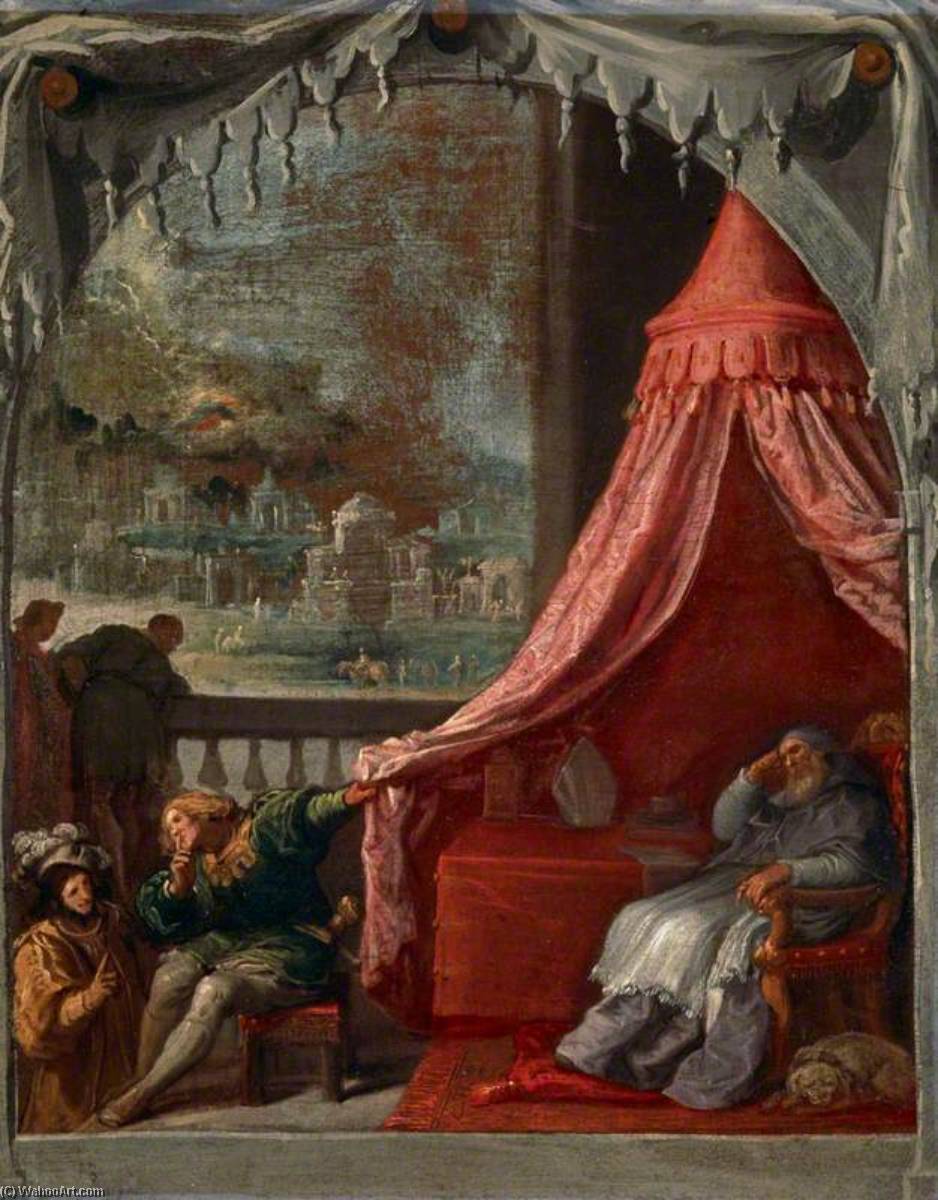 The Dream Of Saint Hugh, Bishop Of Grenoble — Vicente Carducho