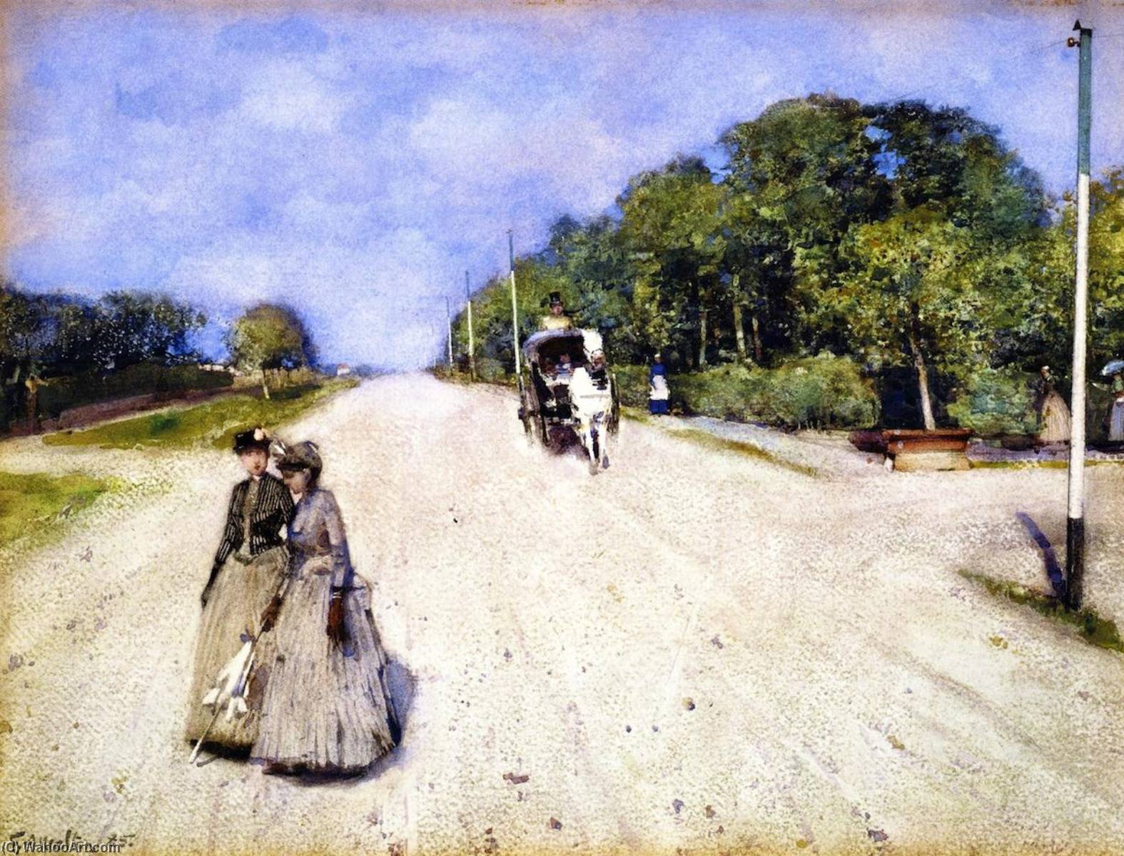 En Plein Air — Edward Arthur Walton