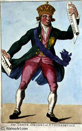 The Three Orders Of St. Petersburgh — Isaac Robert Cruikshank