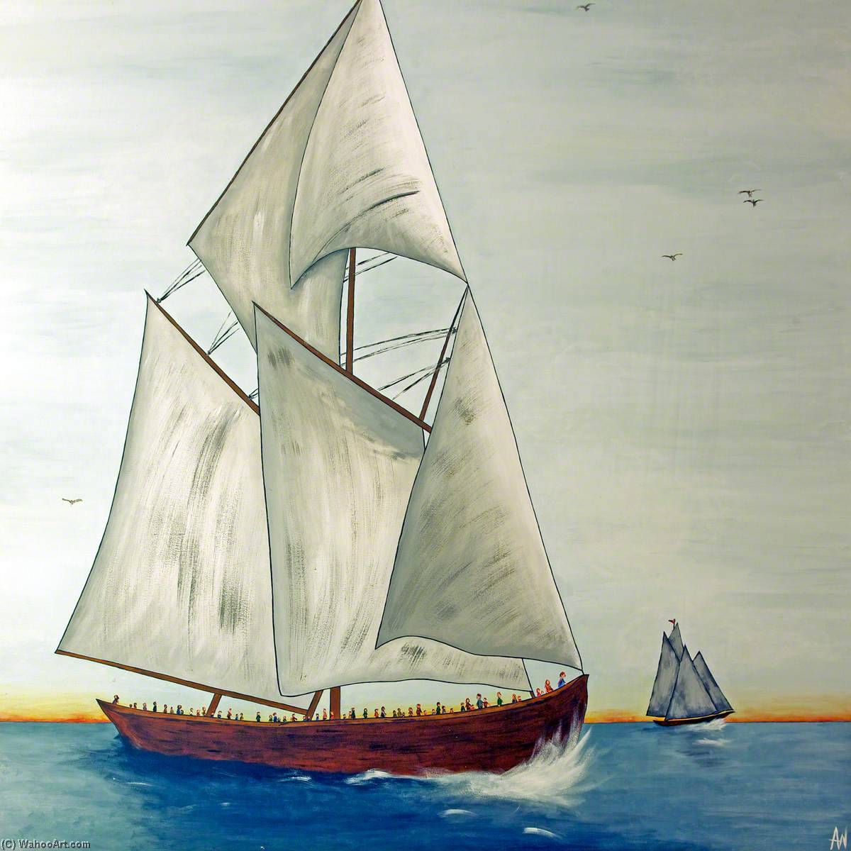 Orientation Panel Schooner — Amy Ward