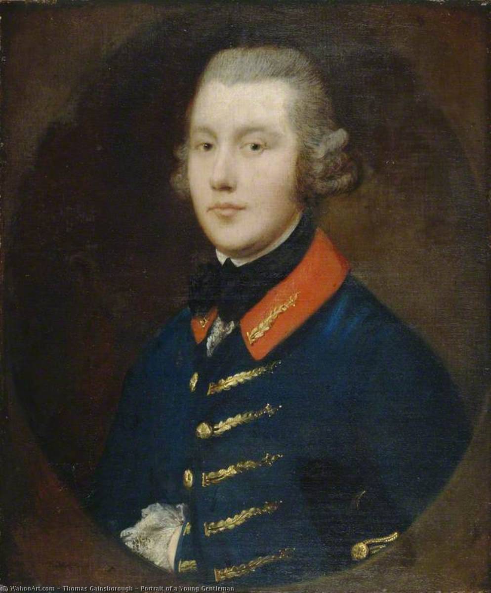 Portrait Of A Young Gentleman — Thomas Gainsborough
