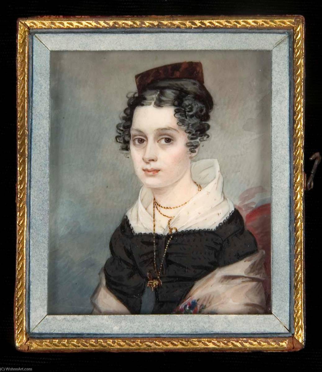 Portrait Of Mary Catlin — George Catlin