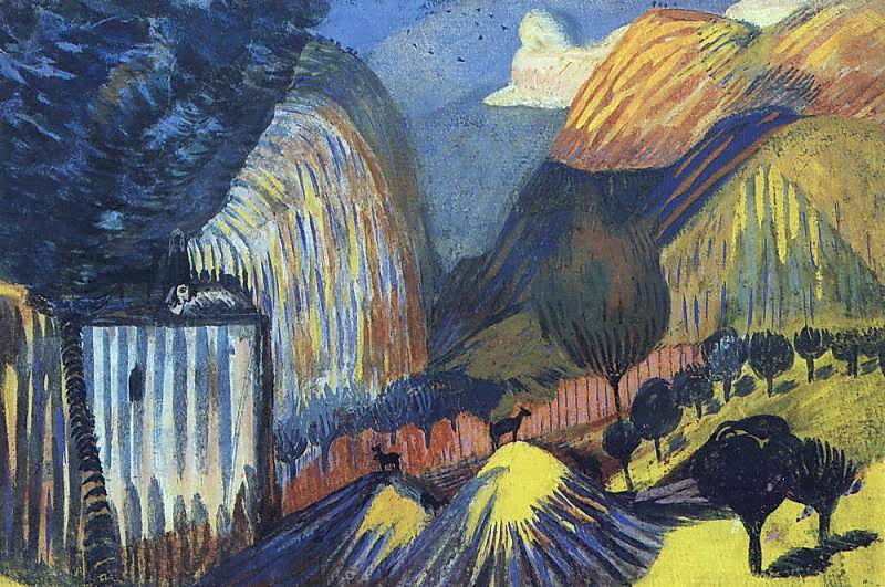 Evening In The Mountains — Martiros Sarian