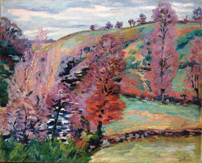 Paysage De Crozant (landscape Of Crozant) — Ferdinand Guillaumin