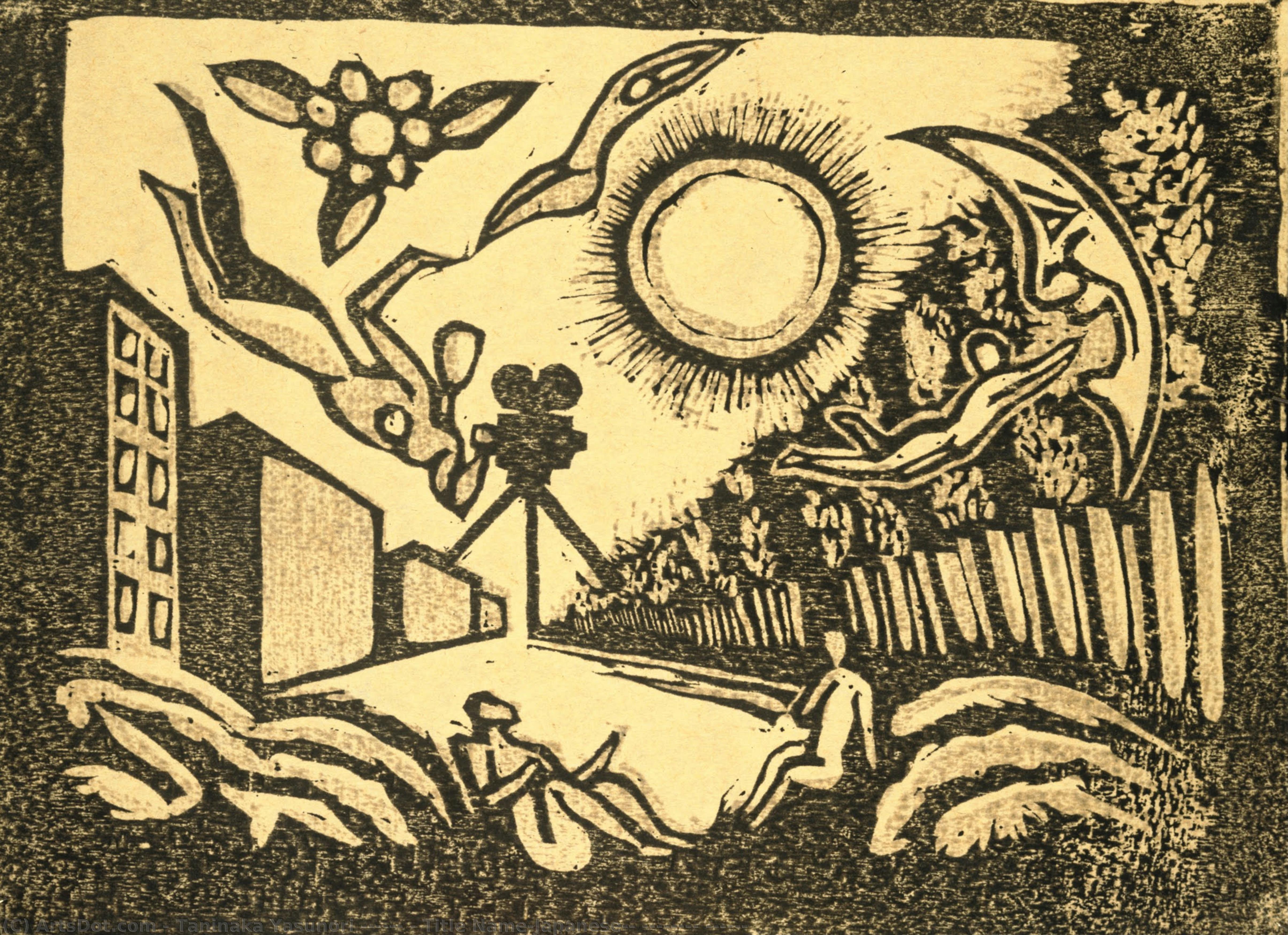 Title Name(japanese）: 版画集(裏表紙) ロケーション — 谷中安規
