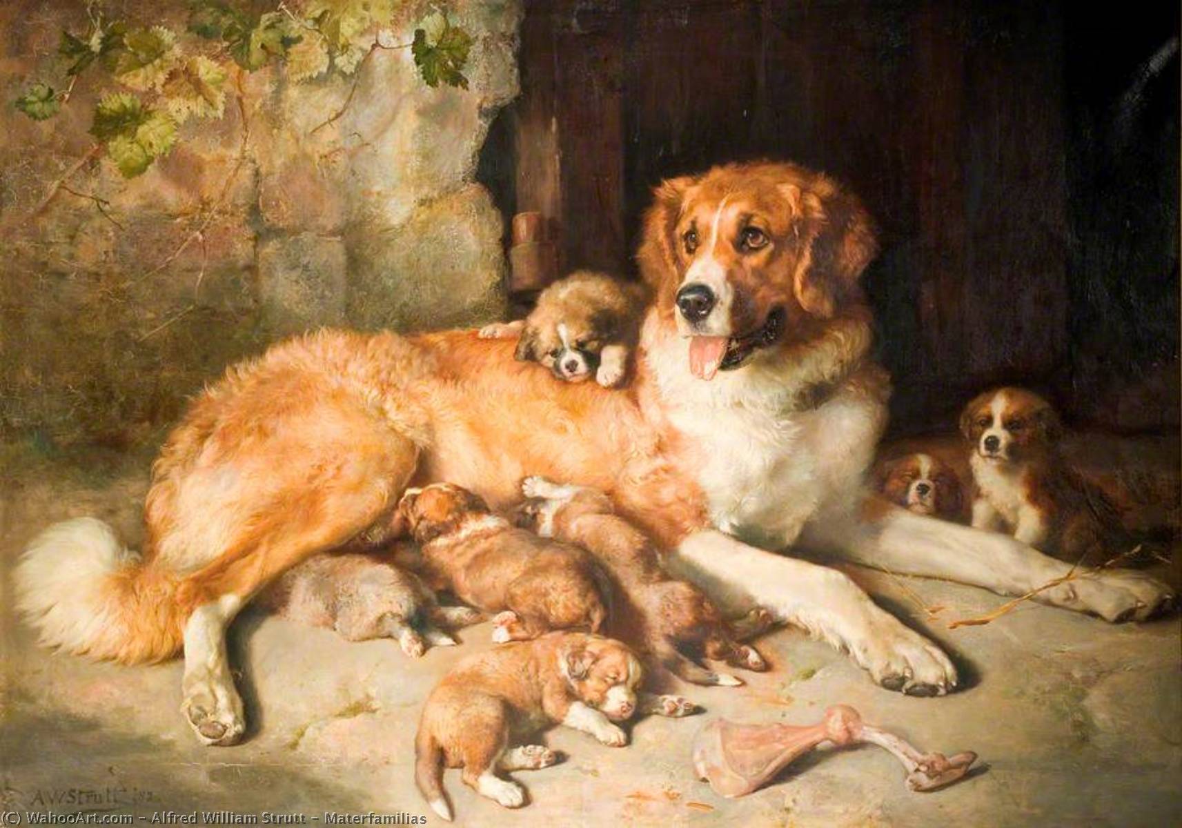 Materfamilias — Alfred William Strutt