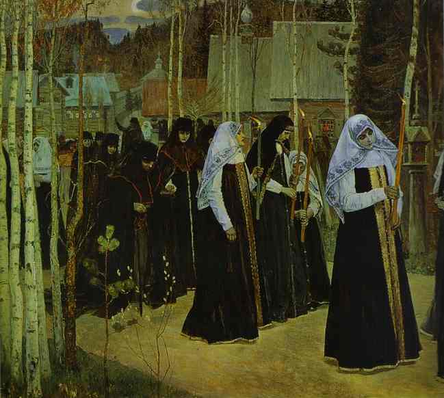 Taking The Veil — Michail Wassiljewitsch Nesterow