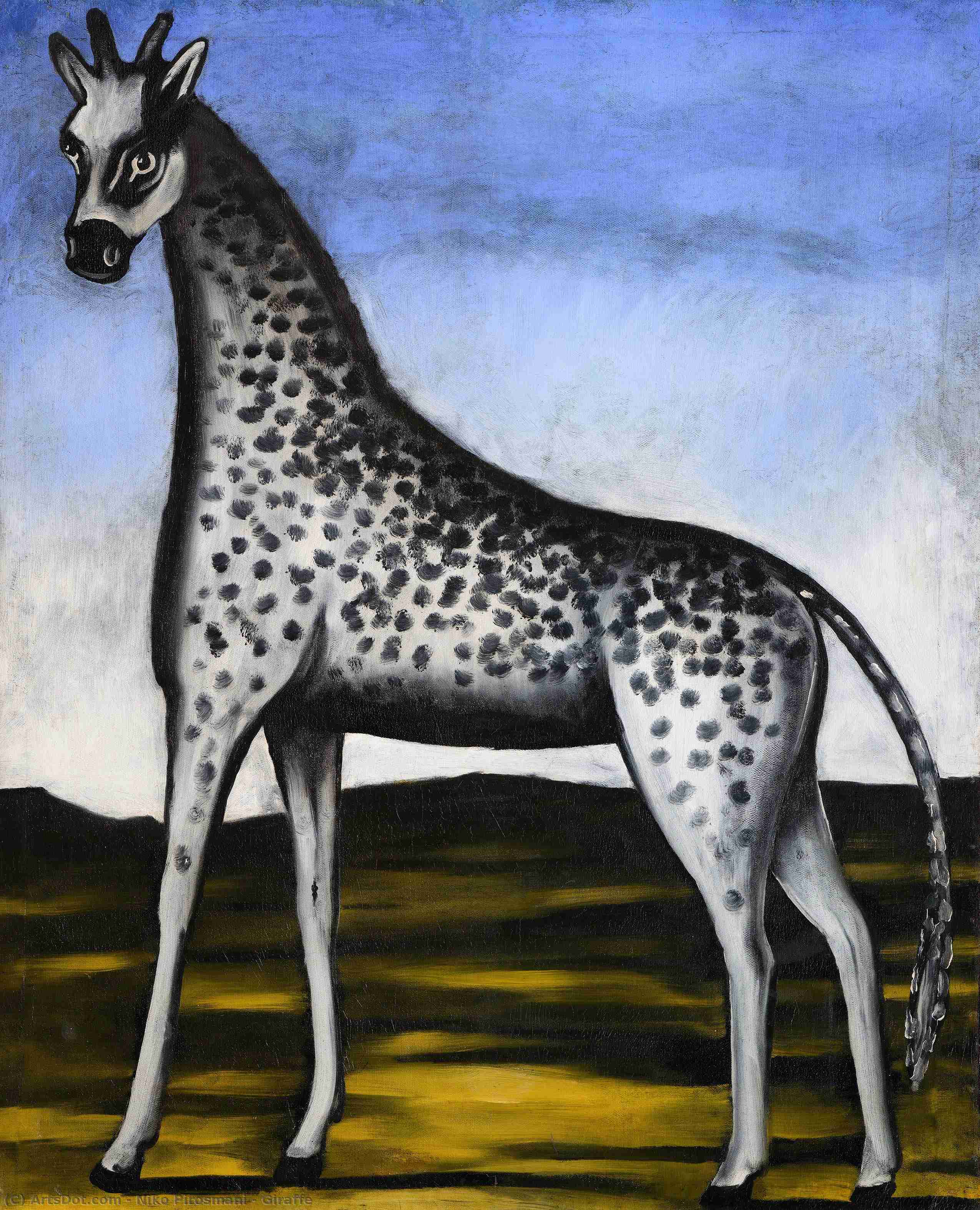 Giraffe — Нико Пиросманашвили