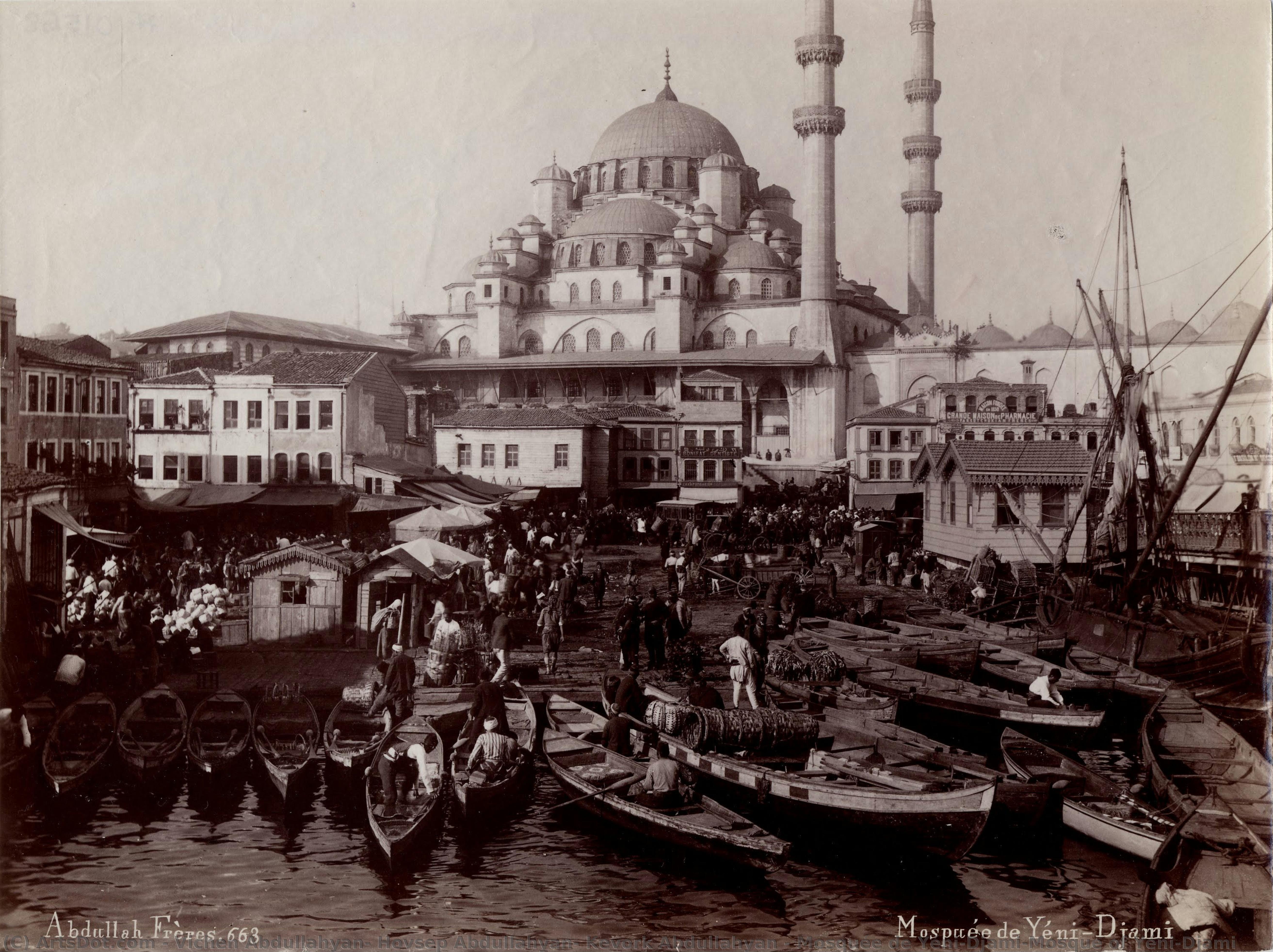 Mosquée De Yéni-djami/mosque Of Yéni-djami — Vichen Abdullahyan, Hovsep Abdullahyan, Kevork Abdullahyan